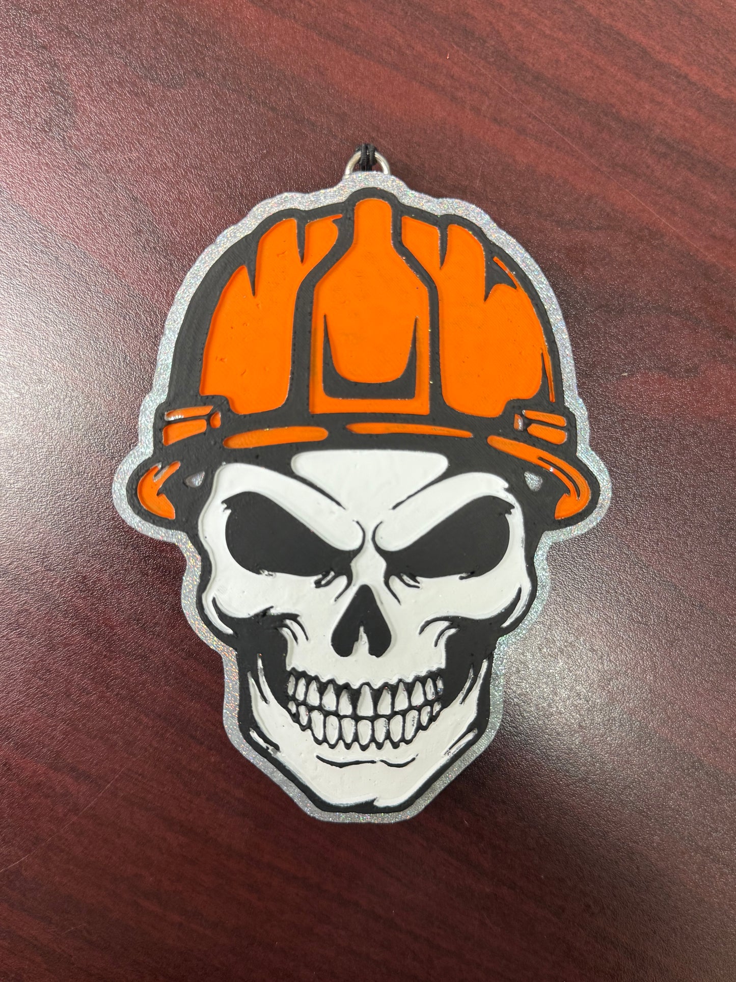 Skull with Hard Hat