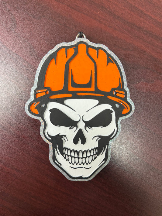Skull with Hard Hat