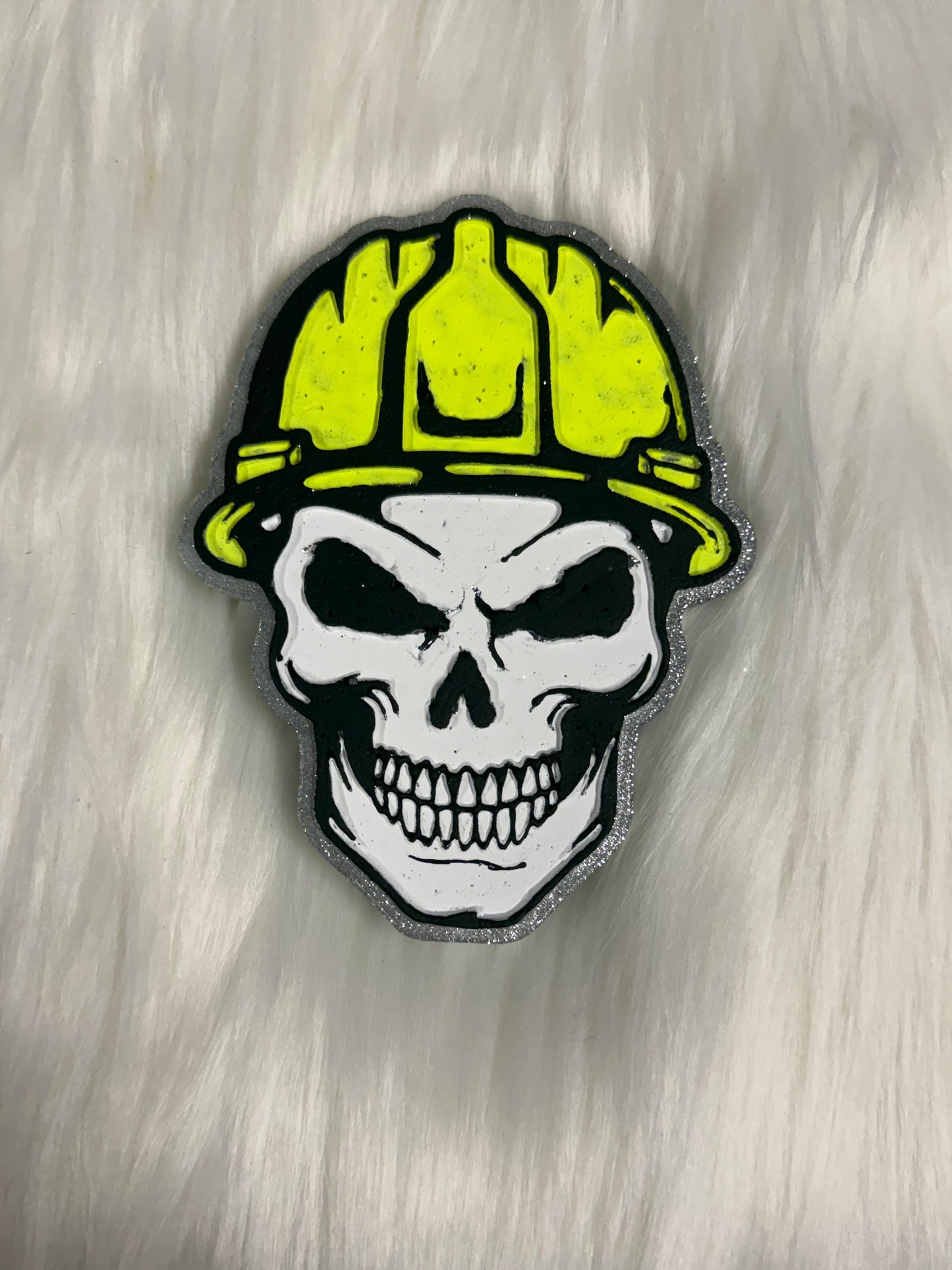 Skull with Hard Hat