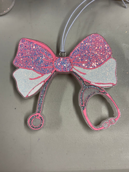 Stethoscope with bow