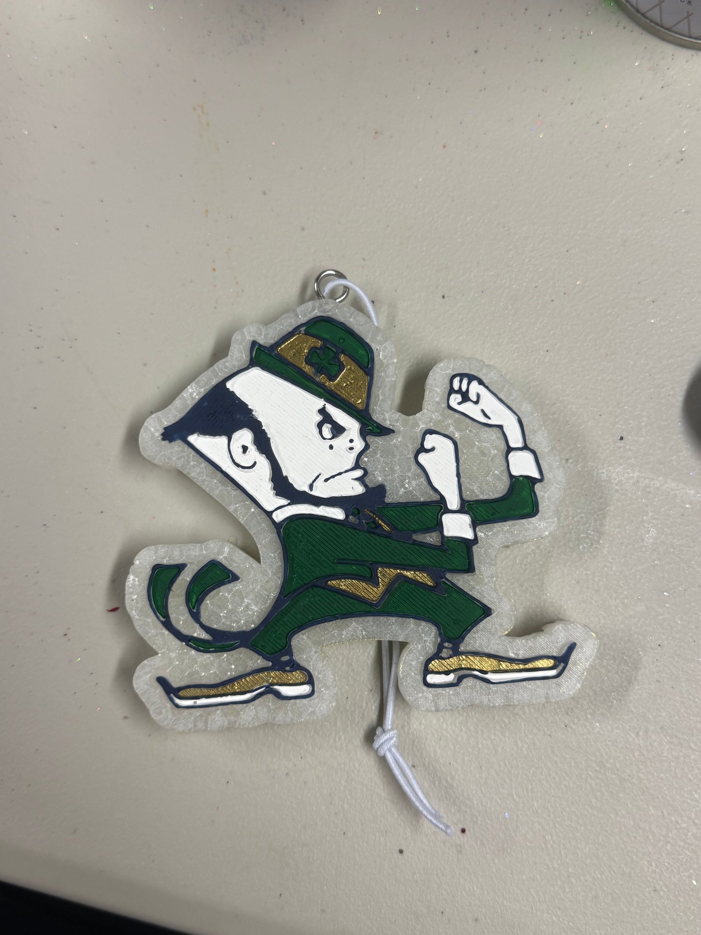 Notre Dame leprechaun