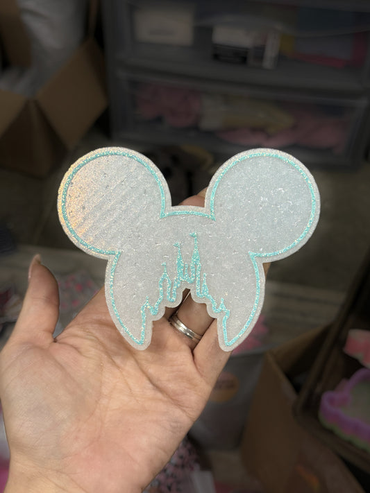 Mouse ears with castle