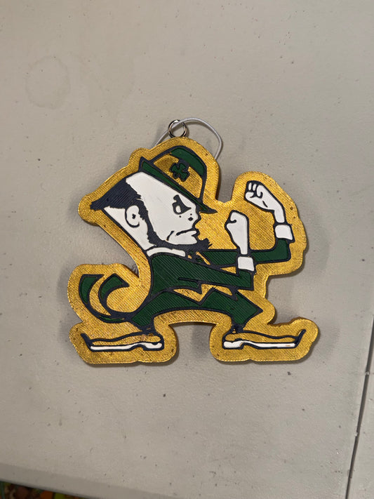 Notre Dame leprechaun