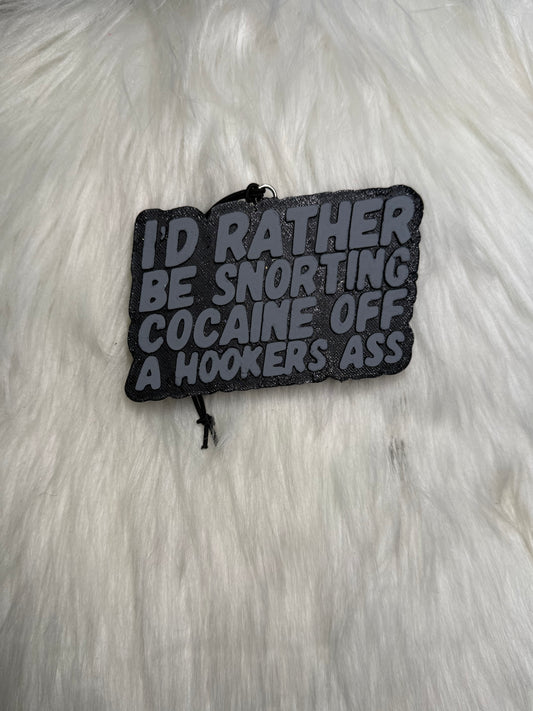 I’d rather be..