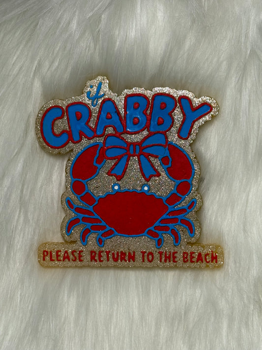 If crabby return to beach