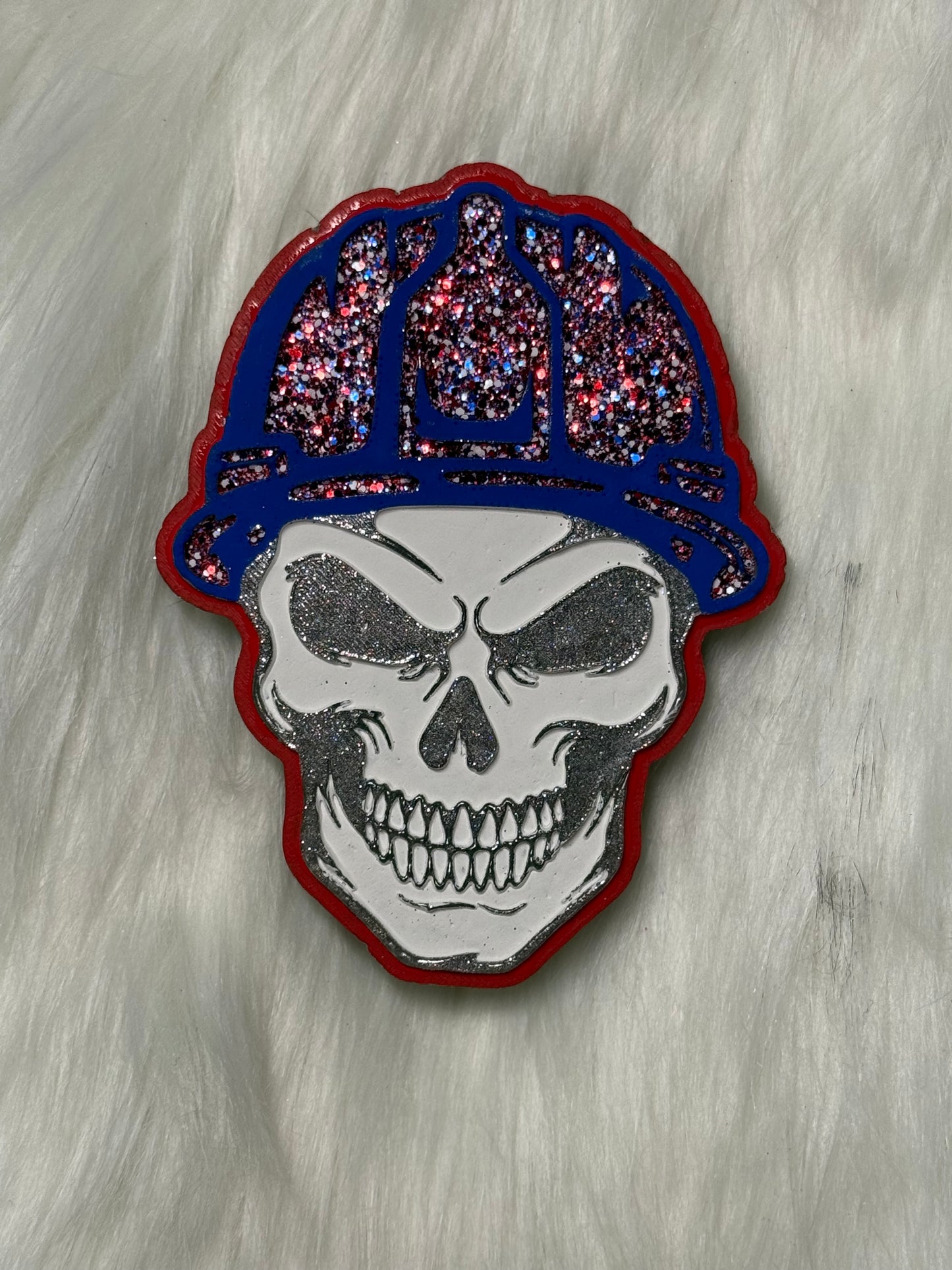 Skull with Hard Hat