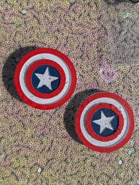 Captain America Shield vent clips
