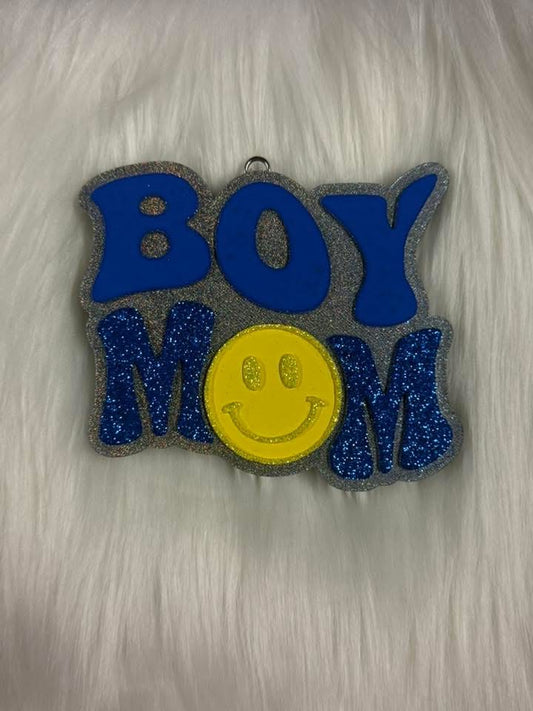 Boy Mom Smiley