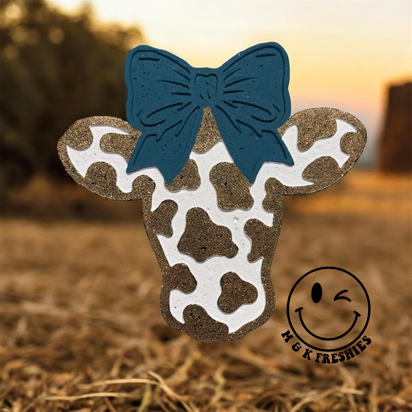 Cow with Bow