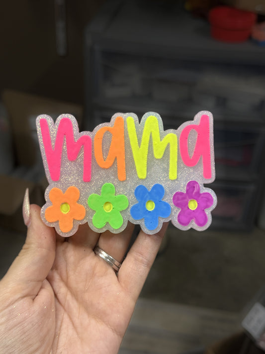 Mama with Flowers