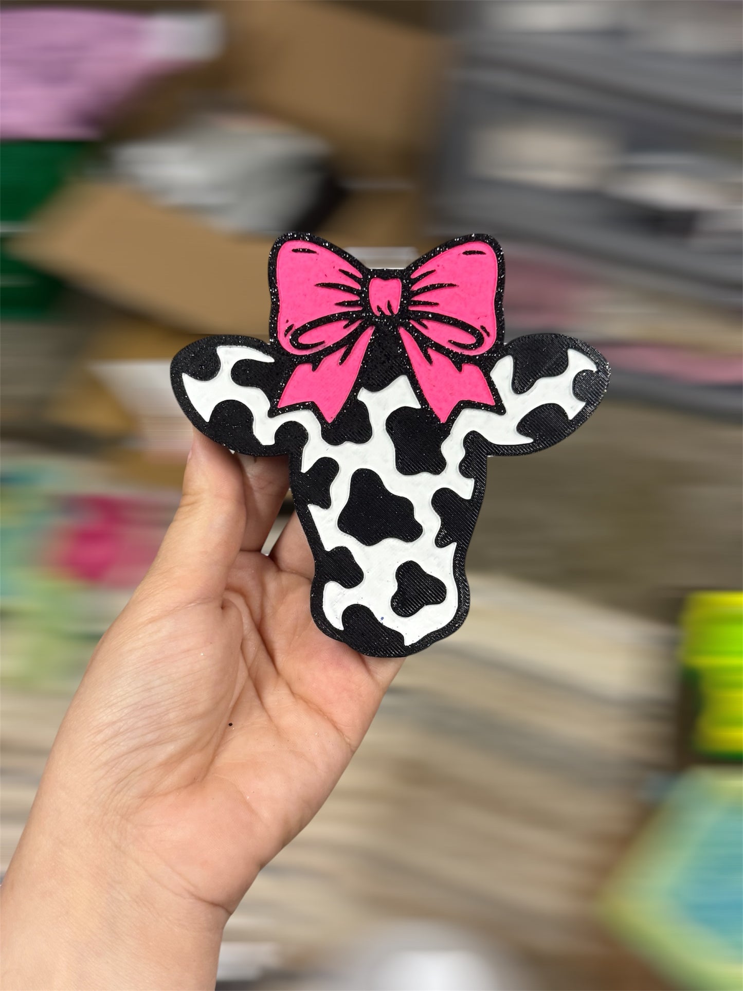 Cow with Bow
