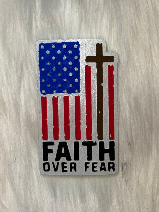 Faith Over Fear Flag